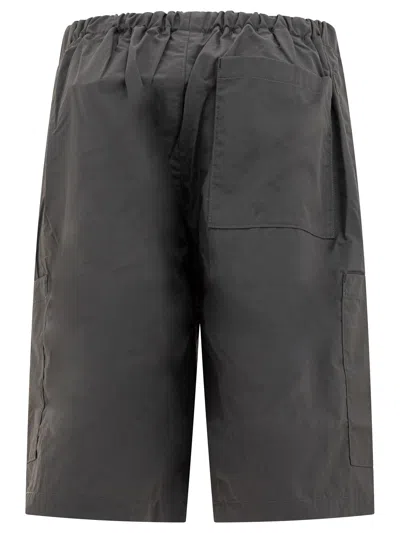 Gr10k Pocketed Elastic Waistband Shorts In Gray