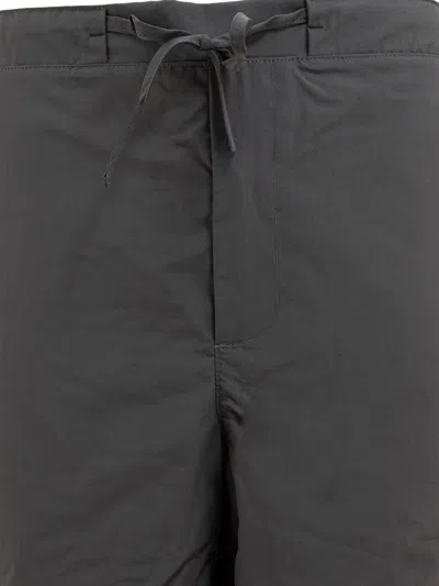 Gr10k Pocketed Elastic Waistband Shorts In Gray