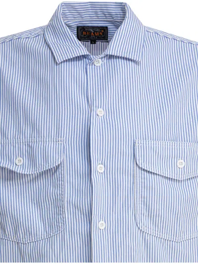 Beams Work Shirts Blue In Blue