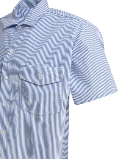 Beams Work Shirts Blue In Blue
