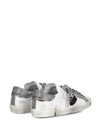 Philippe Model Low-top Sneakers In White