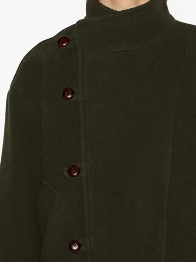 Isabel Marant Keyle Coat In Green