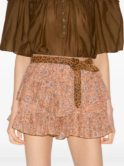 Isabel Marant Lecce Belt In Brown