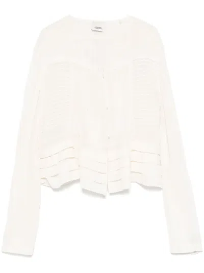 Isabel Marant Carolia Blouse In White