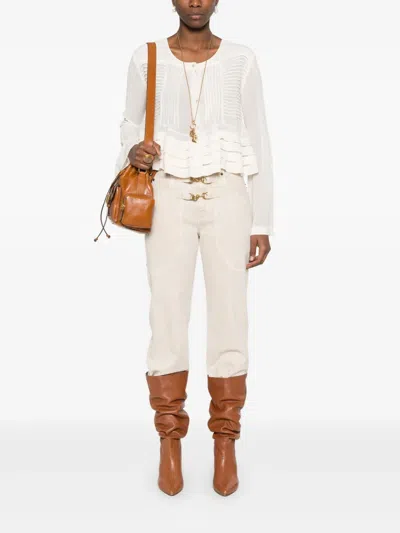 Isabel Marant Carolia Blouse In White