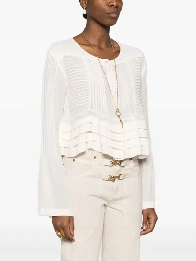 Isabel Marant Carolia Blouse In White