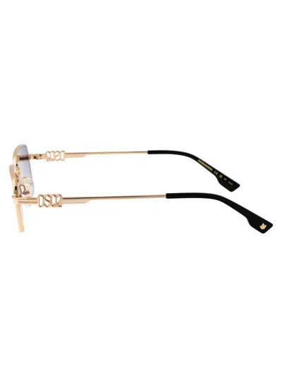 Dsquared2 D2 0104/s Sunglasses In Gold