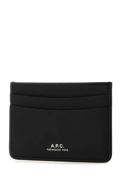 Apc A.p.c. Wallets In Black