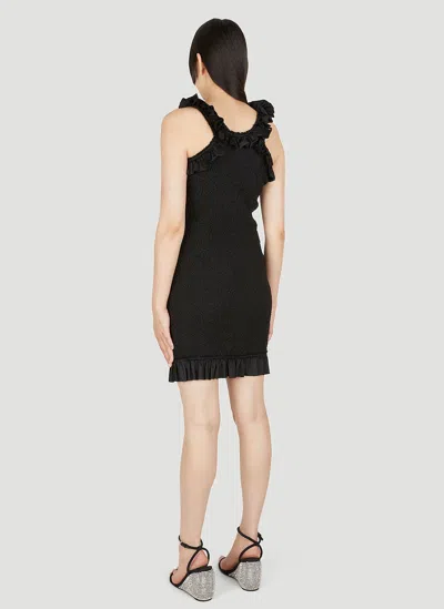 Alexander Wang Women Ruffle Trim Dress In Black