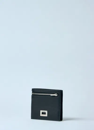 Balenciaga Men Rodeo Sqaure Folded Wallet In Black