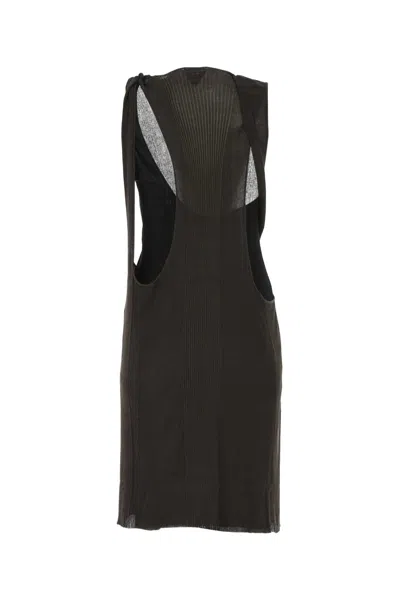 Bottega Veneta Two-tone Cotton Blend Dress