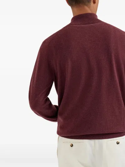 Brunello Cucinelli Pullover Mit Reissverschluss