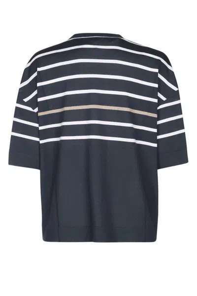 Brunello Cucinelli Women Maglia A Righe