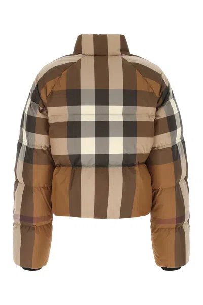 Burberry Printed Polyester Down Jacket