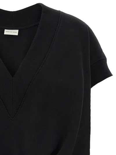 Dries Van Noten Black Hann Sweatshirt