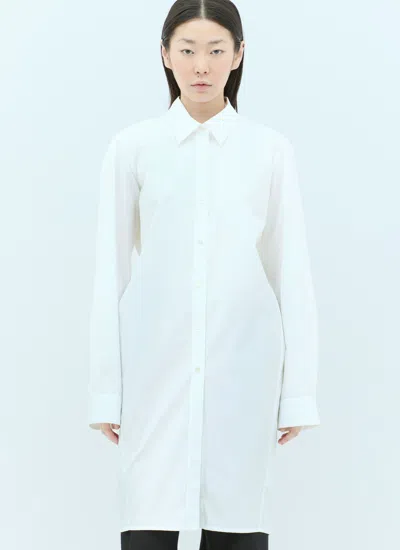Dries Van Noten Women Open-rear Poplin Shirt