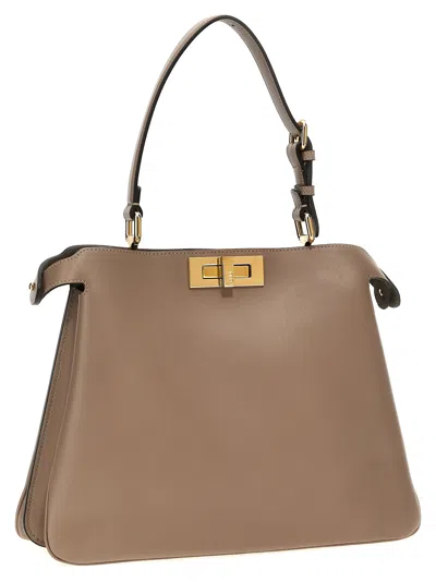 Fendi Signature Medium Peekaboo Soft Bag