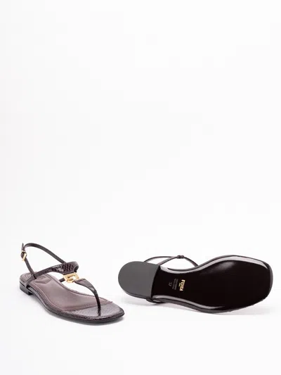 Fendi Ffold Ayers Flip-flops Shoes