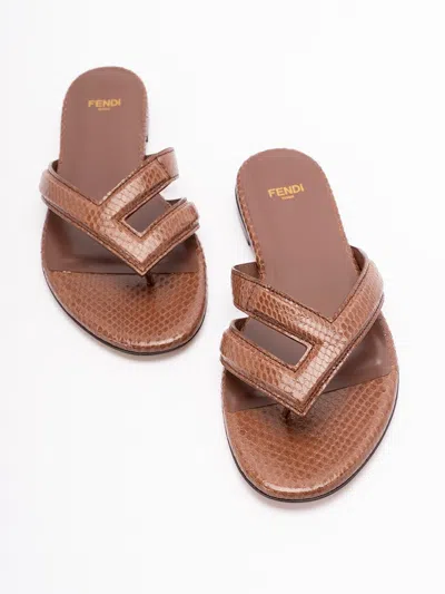 Fendi Fling Flat Sandals