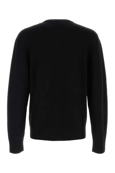 Givenchy Men Black Wool Sweater In Black