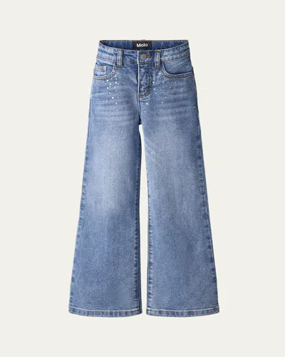Molo Asta Jeans In Blue
