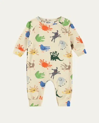 Molo Boy's Fairfax Romper In Multi