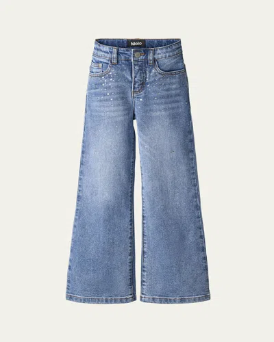 Molo Asta Jeans In Blue