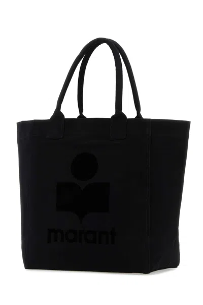 Isabel Marant Women Black Cotton Yenky Shopping Bag