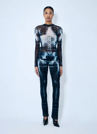Jean Paul Gaultier Women Squeletor Mesh Pants