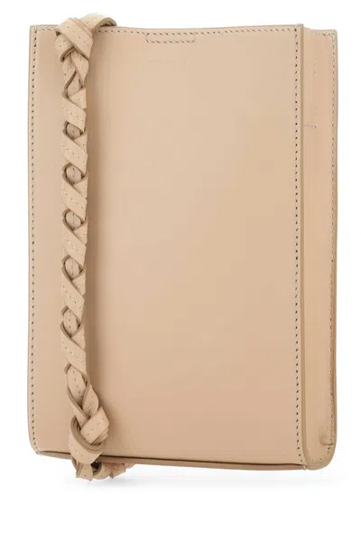 Jil Sander Men Skin Pink Leather Small Tangle Shoulder Bag