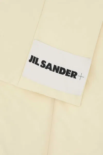 Jil Sander Logo-patch Padded Nylon Scarf