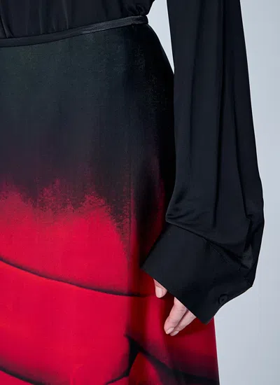 Jil Sander Women Printed Midi Skirt