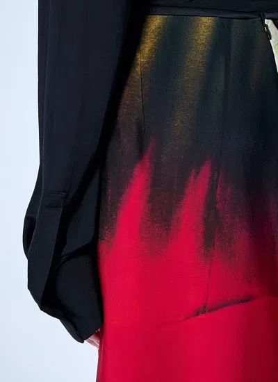 Jil Sander Women Printed Midi Skirt