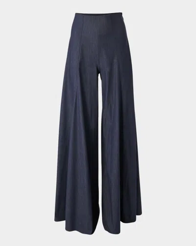 Carolina Herrera High-rise Denim Palazzo Pants