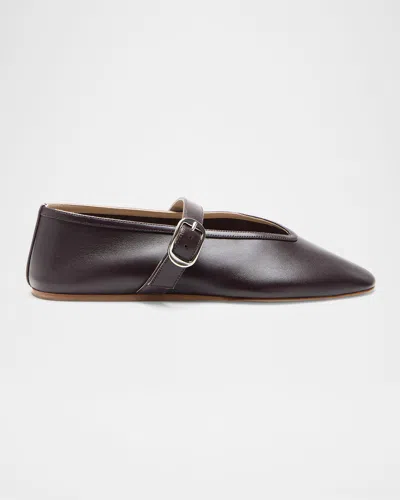 Le Monde Beryl Stella Buckle-fastening Ballet Flats