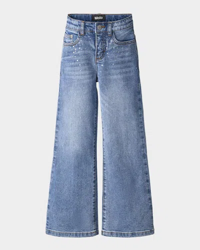Molo Asta Jeans In Blue