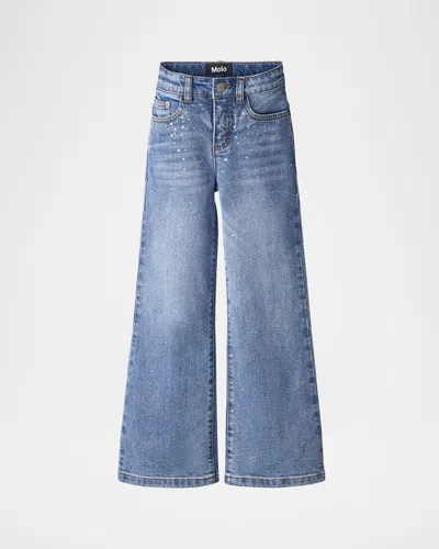 Molo Asta Jeans In Blue