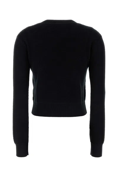 Loewe Women Black Wool Sweater In Black