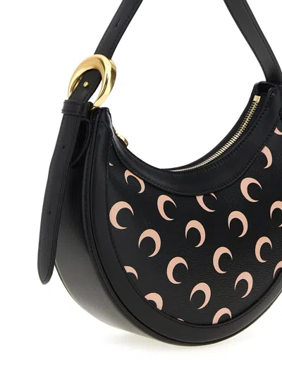 Marine Serre Women 'moon Canvas Eclips' Mini Shoulder Bag