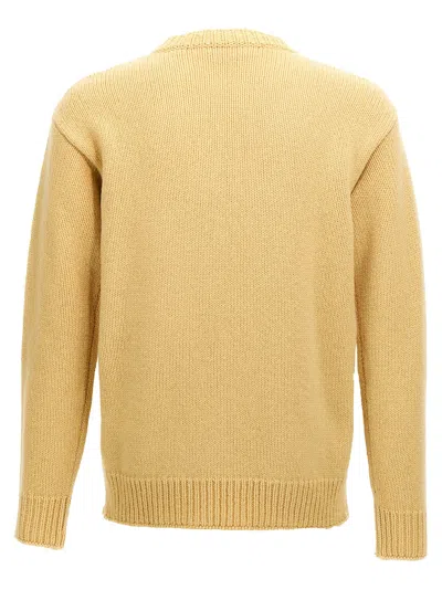 Marni Men Wool Sweater In Orange