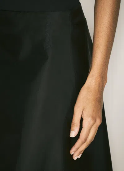 Marni Women Twill Midi Skirt In Green