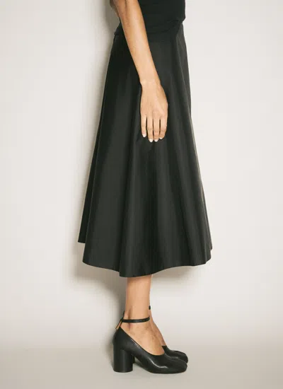 Marni Women Twill Midi Skirt In Green