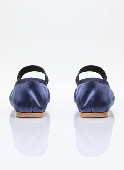 Miu Miu Women Satin Ballerina Flats