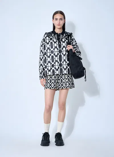 Moncler Women Pichon Printed Jacket In Black