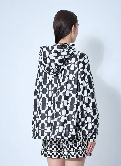 Moncler Women Pichon Printed Jacket In Black