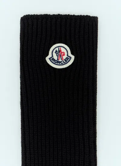 Moncler Women Wool Knit Gloves