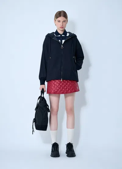 Moncler Women Wool-blend Zip-up Sweatshirt