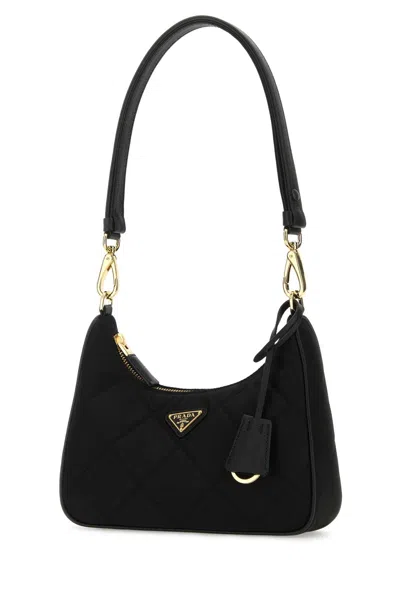 Prada Women Black Re-nylon  Re-edition Shoulder Bag