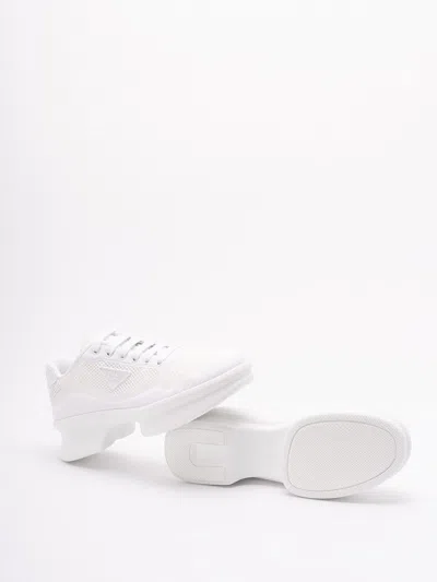 Prada Wavy Triangle Logo Low-top Sneakers