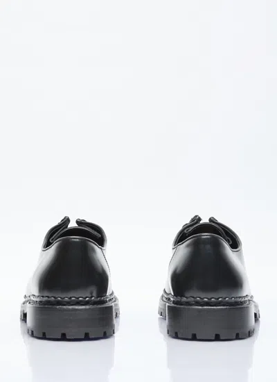 Saint Laurent Men Ponyhair Leather Loafers